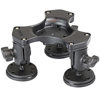 RAP-365B-1-339U крепление RAM на 3-х магнитных площадках, шары 25 мм (1")