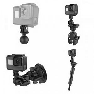 Крепления RAM® для экшн камер GoPro® и др.