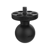 RAP-B-366U крепление RAM 1/4"-20 для фотоаппаратов и видеокамер, шар 25 мм (1")