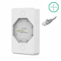 Док-станция GDS® Uni-Conn™ Powered Wall Dock с PoE - Серый (RAM-GDS-DOCK-W4-POEU-GRY)