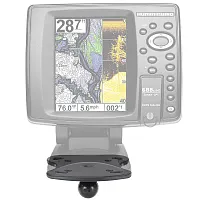 RAM-B-107BU держатель RAM для эхолотов Humminbird 100, 300, 500, 700 Series, LOWRANCE и др. шар 25мм