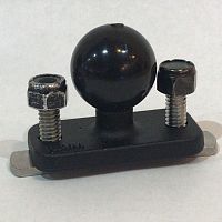 RAM-B-202U-12-TRA1 шар RAM 25 мм (1") с двумя креплениями на Т-салазки