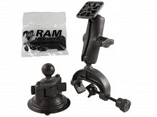 RAP-B-121-HON1U Крепление на присоске RAM Twist-Lock с, композитным хомутом для Honeywell