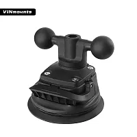 Присоска VINmounts 90 мм с двумя шарами 25 мм (1") на нагрузку 0,5"-1" кг (VIN-B-XP02)