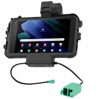 Низкопрофильное питание RAM + двойная док-станция USB для Tab Active5; 3; 2 (RAM-HOL-SAM58PD2TU)