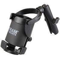 RAM-B-417B-C-201U подстаканник большой RAM Level Cup XL, шар 25 мм (1") длинная муфта 150 мм