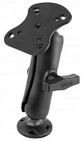 RAP-107U, композитный двойной шаровой держатель RAM для Humminbird, Matrix и др.