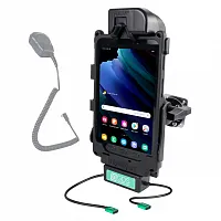 Комплект автомобиля GDS Tough-Dock Klein VALOR PTT для Tab Active5; 3; 2 (RAM-GDS-101B2-SAM62C-C-V7CU)