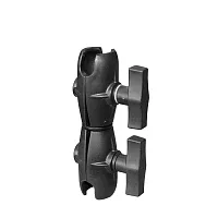 Муфта VINmounts двойная поворотная для шаров 38 мм (1,5") (VIN-C-DLG2A)